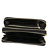 Ada - Double zip around soft leather wallet
